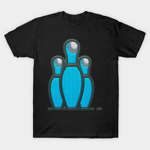 Bowling Pins T-Shirt by aaallsmiles